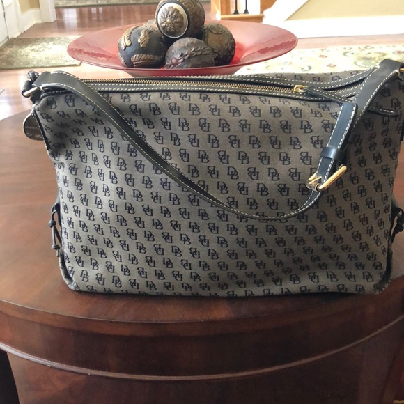 Dooney & Bourke Handbags - Dooney & Bourke monogram(DB) hobo bag.